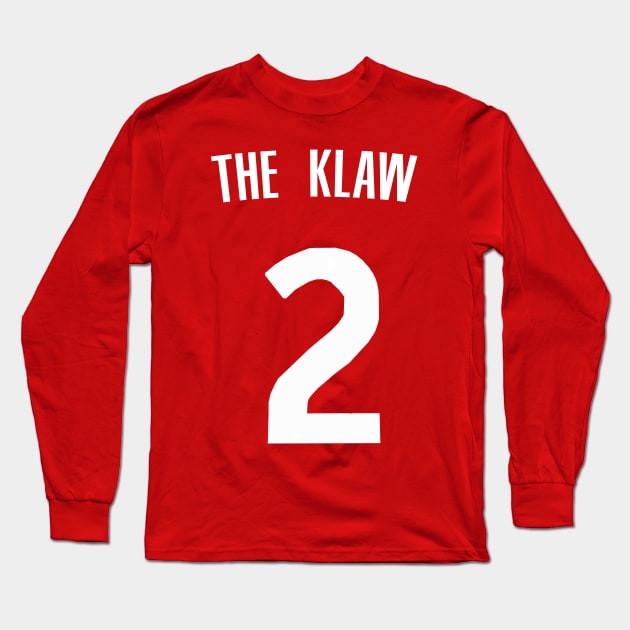 Kawhi Leonard 'The Klaw' Nickname Jersey - Toronto Raptors Long Sleeve T-Shirt by xavierjfong